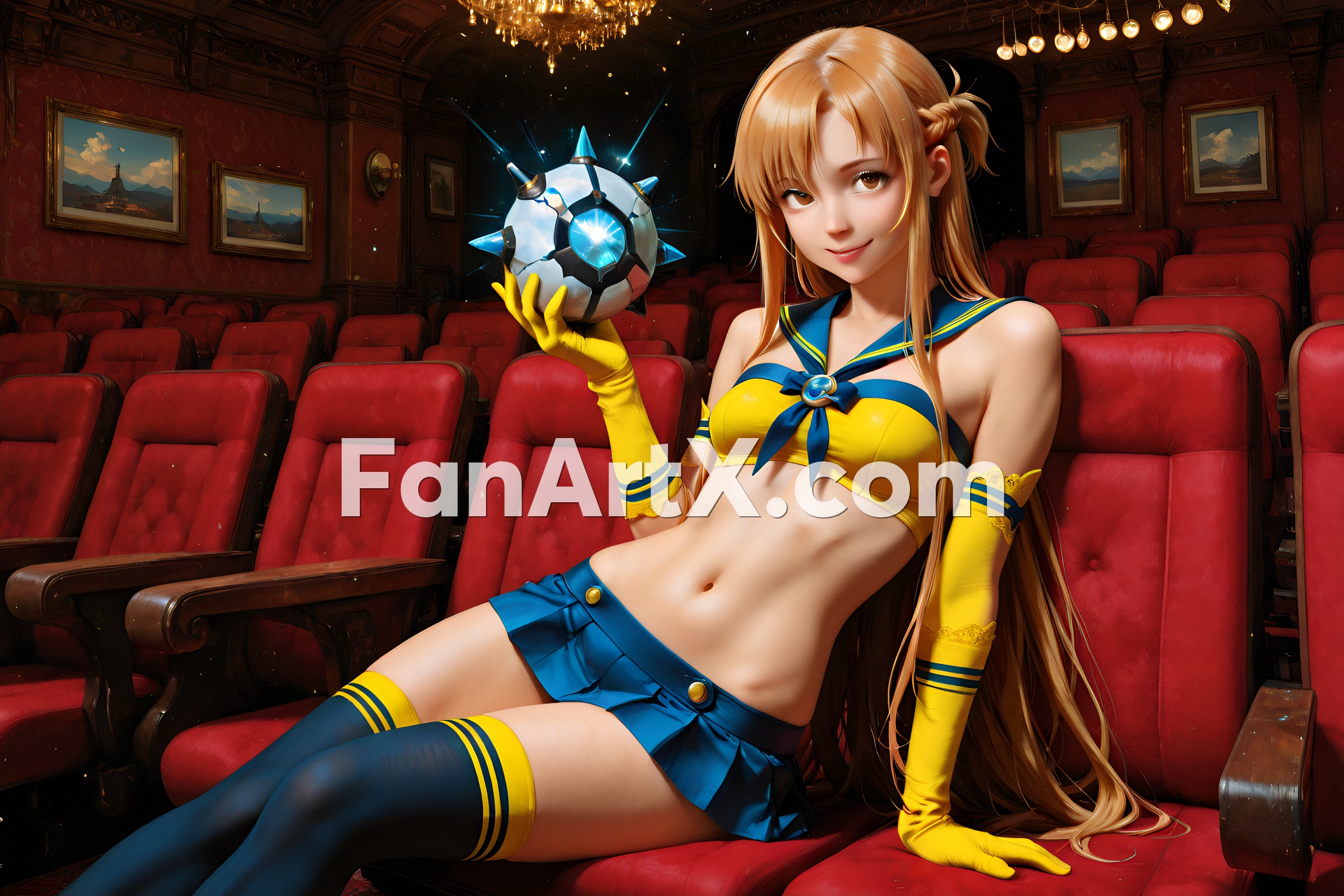 Sao Asuna Yuuki Fanart - Sword Art Online character 9835846